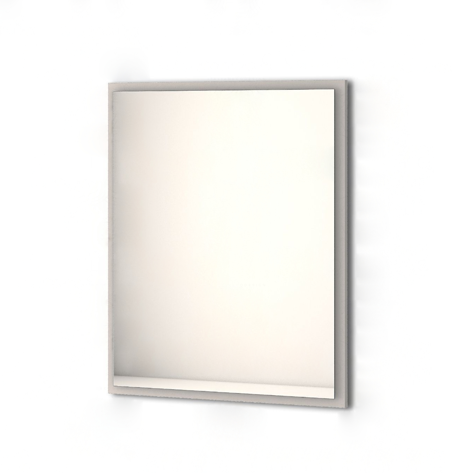 90x4x65cm Specchio da parete per bagno con illuminazione bianca fredda