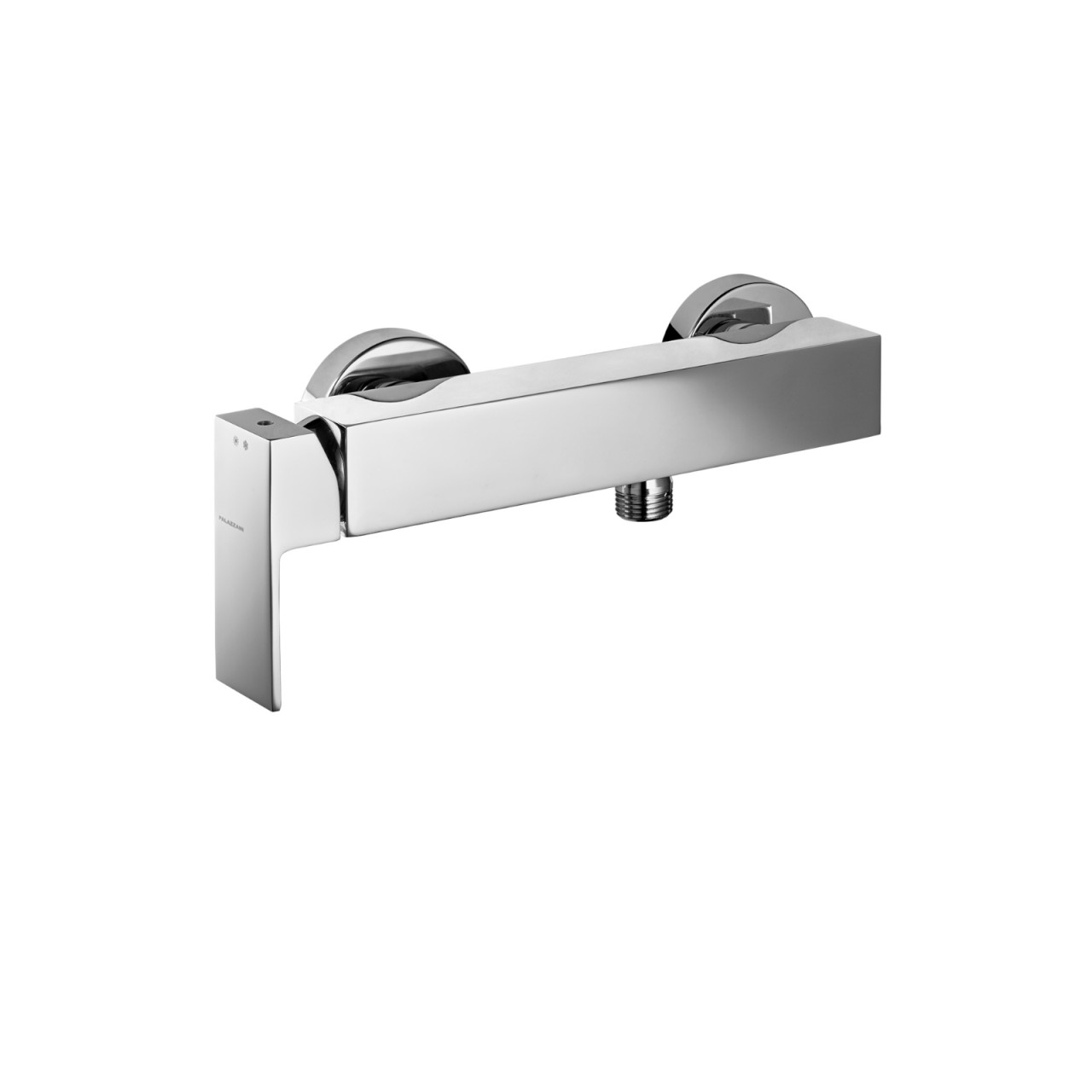 Miscelatore esterno doccia palazzani qadra cromo senza duplex