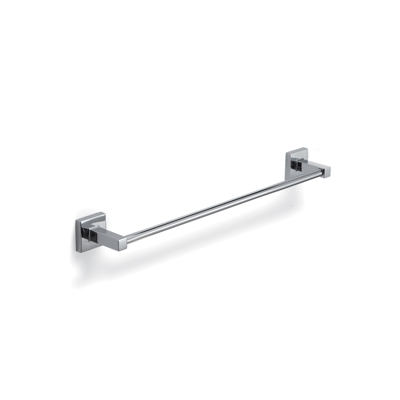 Portasalviette olimpo in acciaio inox e cromall 45 cm