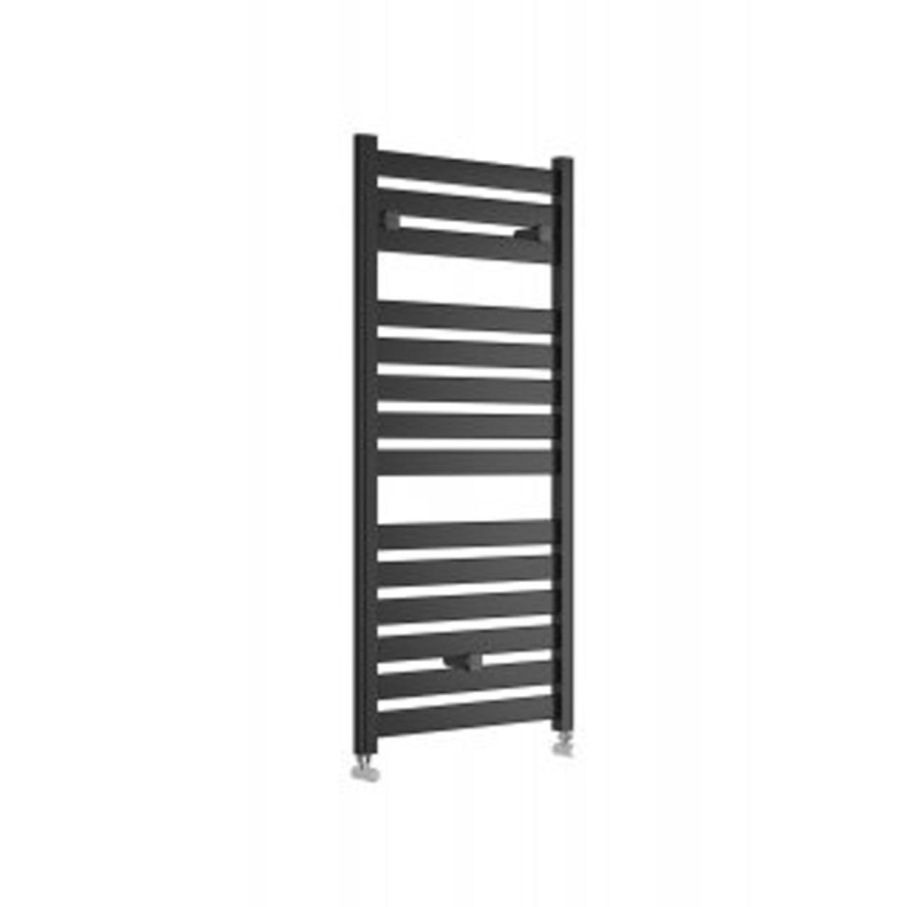 Termoarredo antracite dritto con tubi piatti dim. 142x50 cm