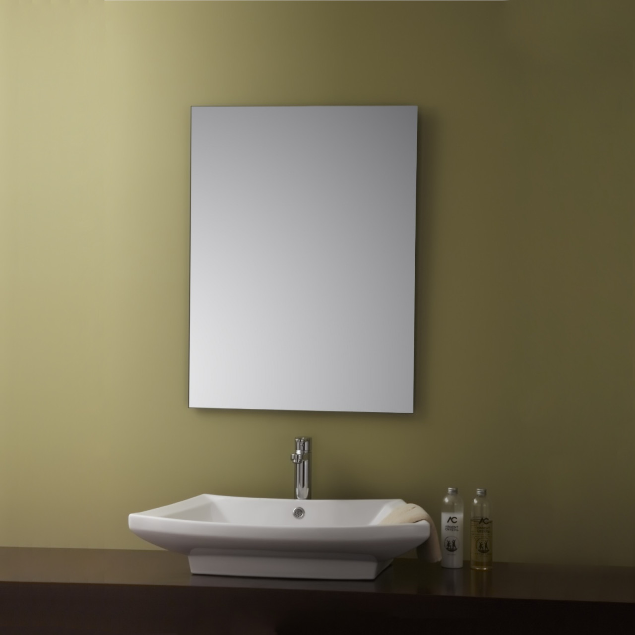 Euroceramica - Titti - Specchio bagno 60x80 cm filo lucido reversibile eco friendly