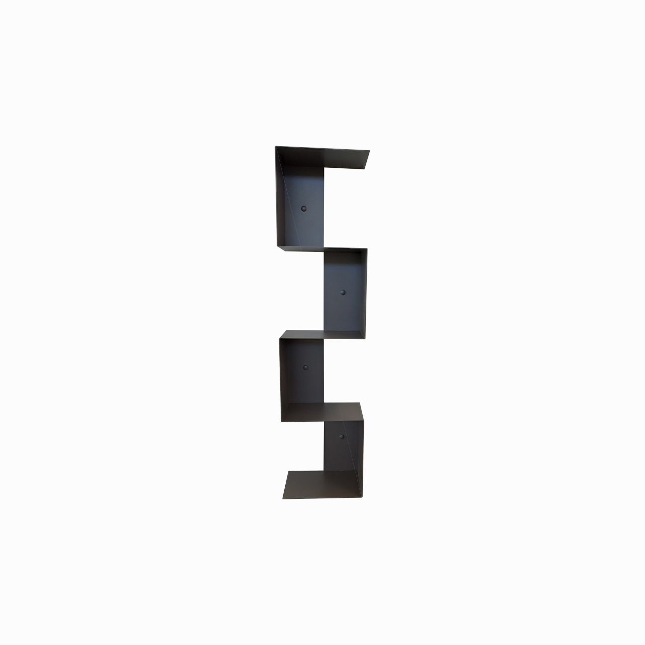 Pensile sospeso nero in metallo h.100 cm