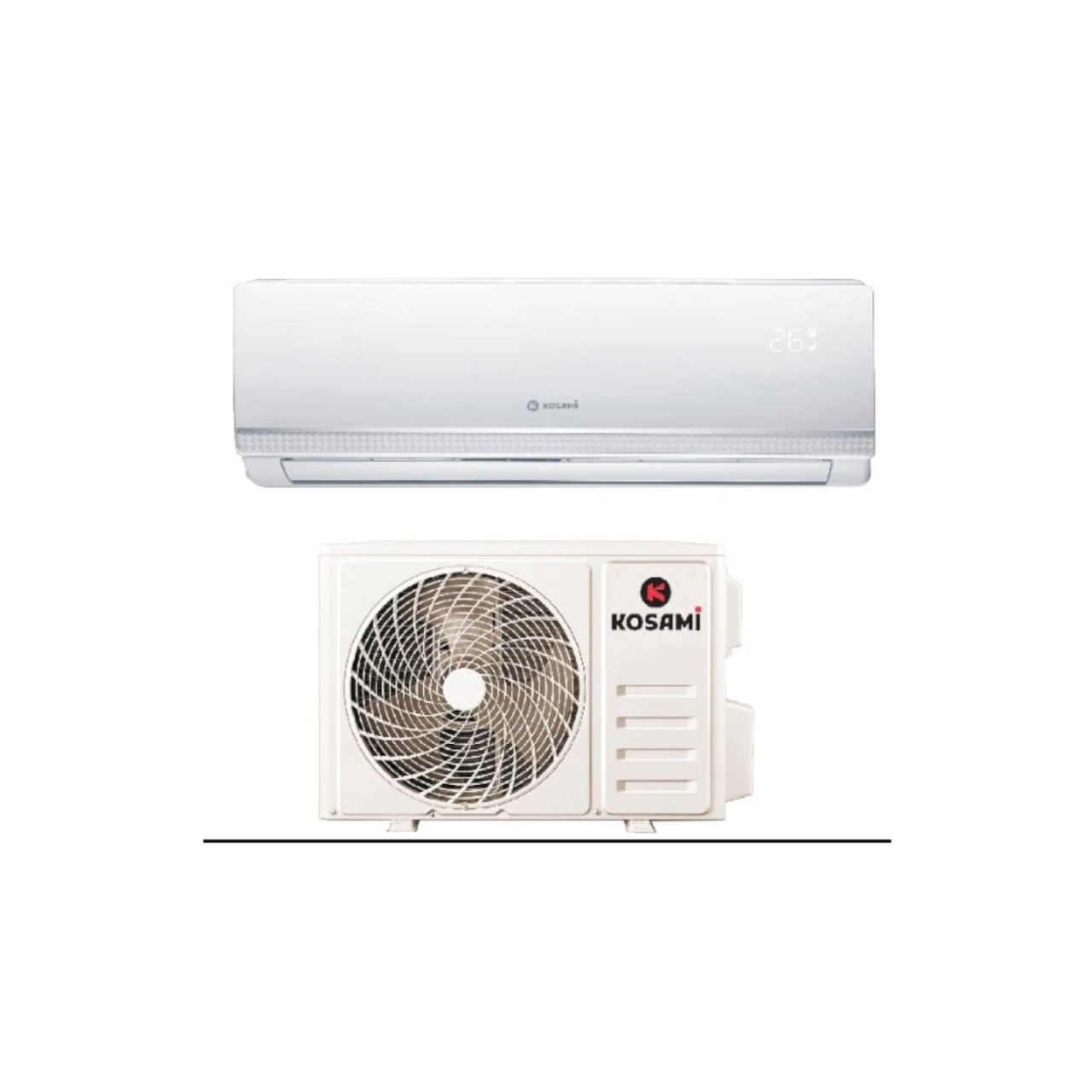 Condizionatore inverter Kosami Venus 9000 BTU: Efficienza e Design