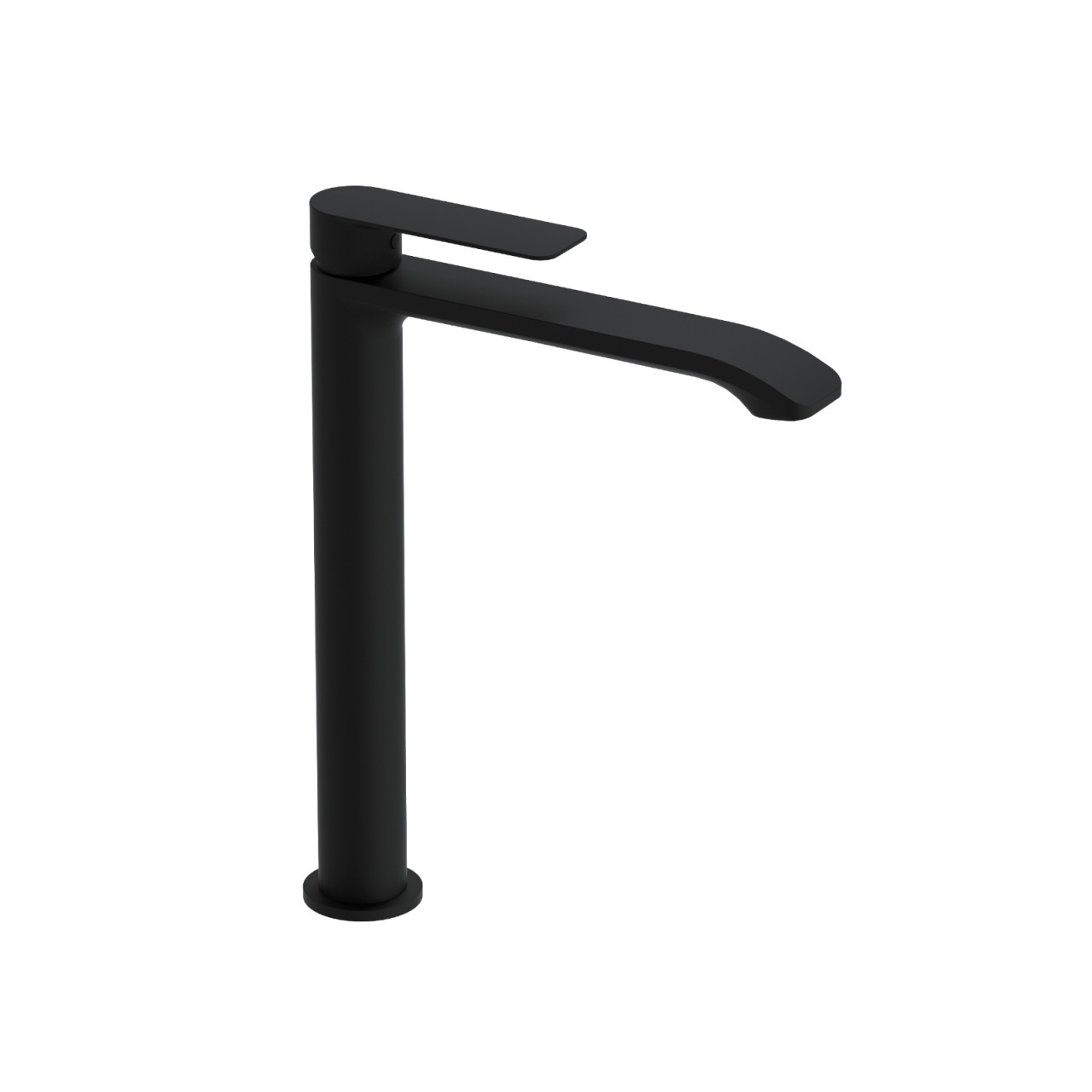 Miscelatore lavabo alto mon nero opaco per scarico click clack