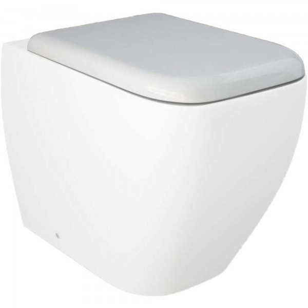 Coprivaso avvolgente soft close per vaso rak metropolitan
