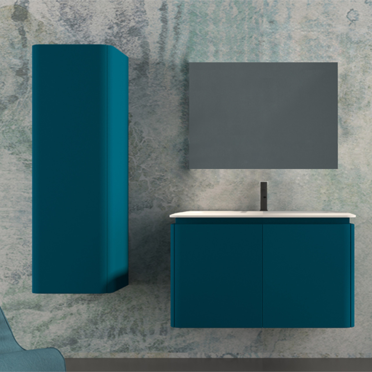 4575_17050_1_Mobile_bagno_sospeso_95_cm_Baden_Haus_Cindy_blu_petrolio_con_specchio