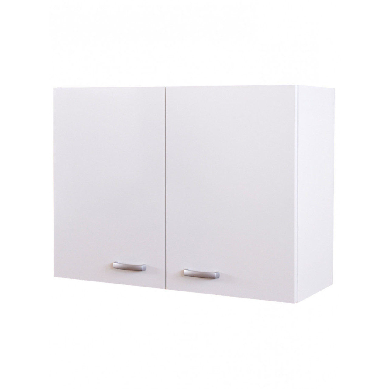 Pensile cucina 80x60 cm bianco lucido a doppia anta