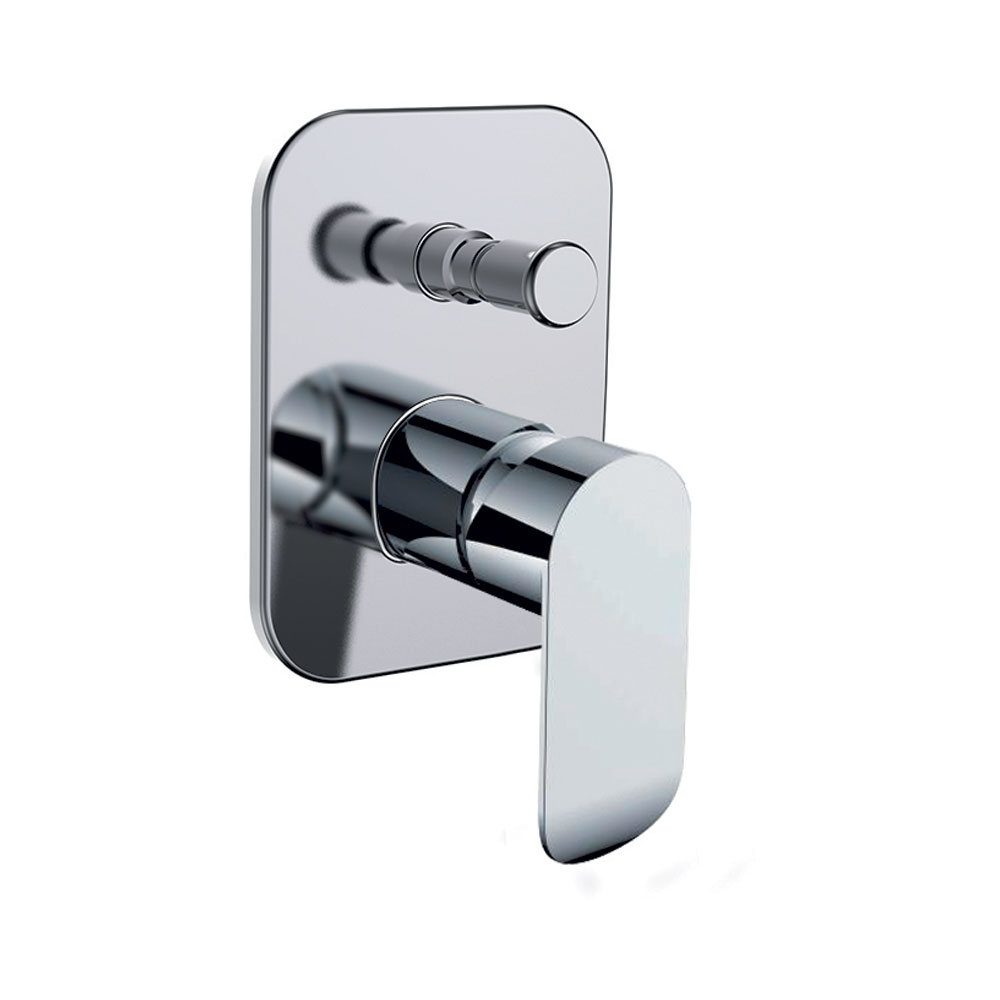 Quaranta - Desert - Miscelatore incasso doccia con deviatore - Cromo - Ottone