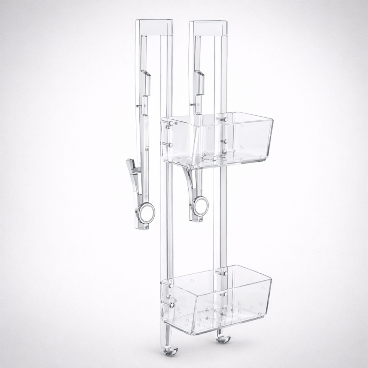 Mensola doccia magnetica in plexiglas per box scorrevole di Tl Bath