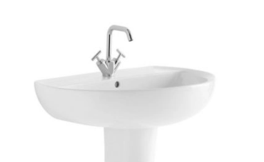 LAVABO PER COLONNA CM 60 COLIBRI 2 BIANCO POZZI GINORI