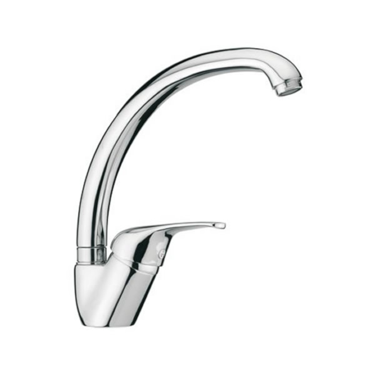 Miscelatore lavello argo napoli cromo con canna orientabile