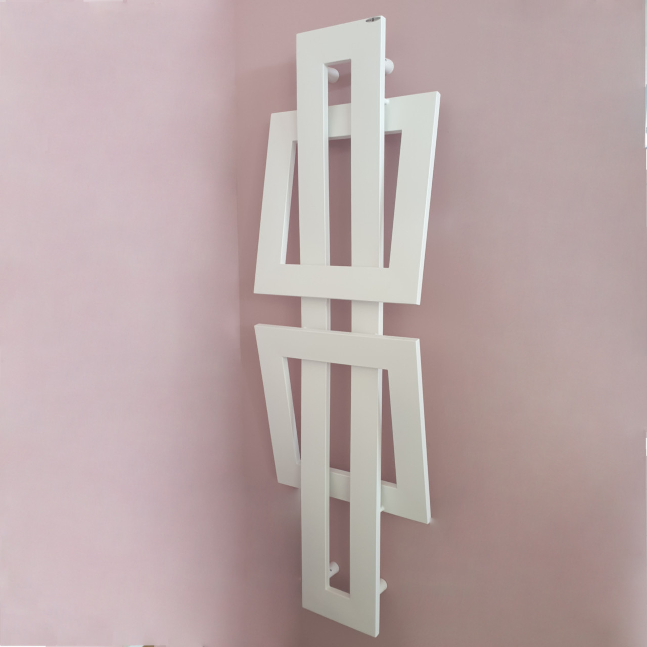 Scaldasalviette serie cros 1520x480 colore bianco
