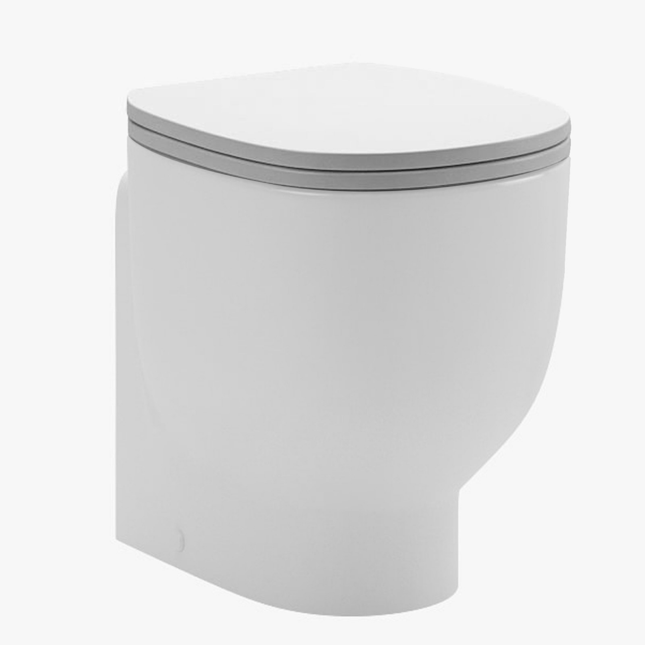 Copriwc pozzi ginori serie 500 in termoindurente bianco