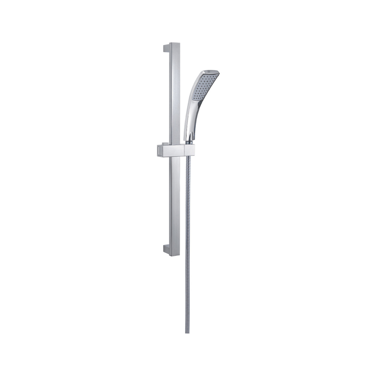 Saliscendi doccia regolabile Gedy Trendy in acciaio inox cromo - Asta 65,8 cm con flessibile 150 cm