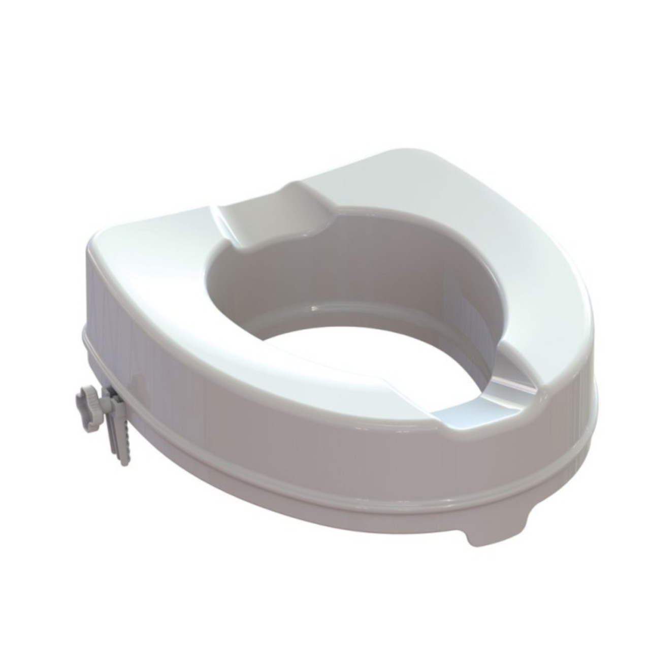 Coprivaso alza wc universale di 14 cm ares per disabili bianco