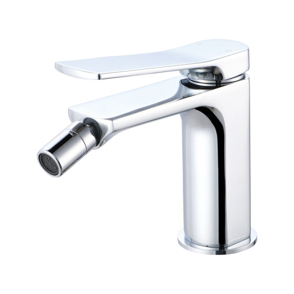 Anteprima: Miscelatore lavabo e bidet in ottone cromo con scarico click clack Anteprima: Miscelatore lavabo e bidet in ottone cromo con scarico click clack