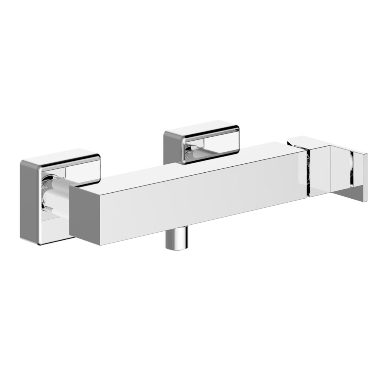 Miscelatore esterno doccia Bianchi Metro in ottone cromato