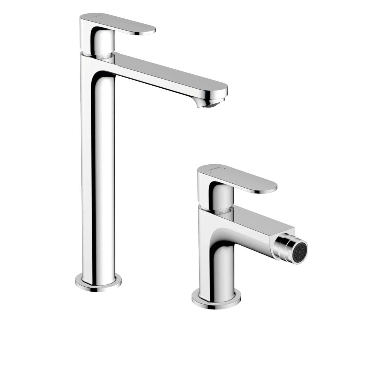 Hansgrohe - Rebris S - Set miscelatori lavabo alto e bidet - Cromo
