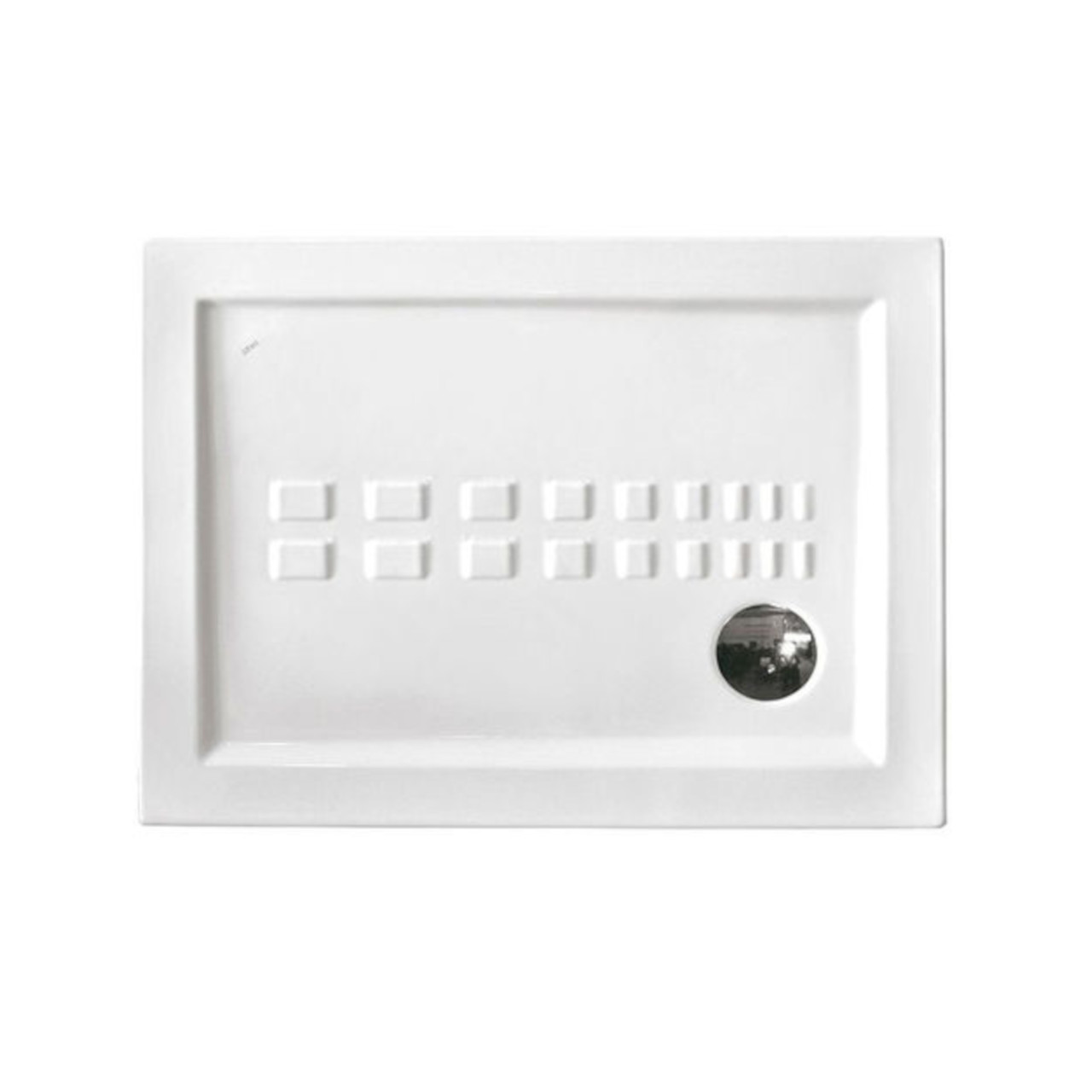 Piatto doccia althea ito 90x90 sp.5,5 cm in ceramica bianco