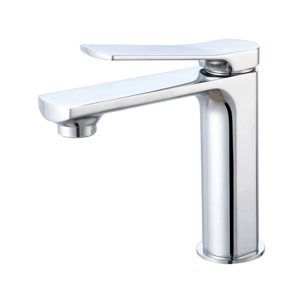 Anteprima: Miscelatore lavabo e bidet in ottone cromo con scarico click clack Anteprima: Miscelatore lavabo e bidet in ottone cromo con scarico click clack
