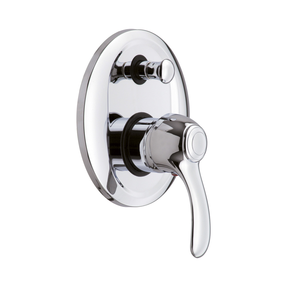 Quaranta - Jolly - Miscelatore incasso doccia con deviatore - Cromo - Ottone