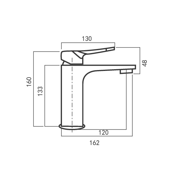 Anteprima: Miscelatore lavabo e bidet in ottone cromo con scarico click clack Anteprima: Miscelatore lavabo e bidet in ottone cromo con scarico click clack