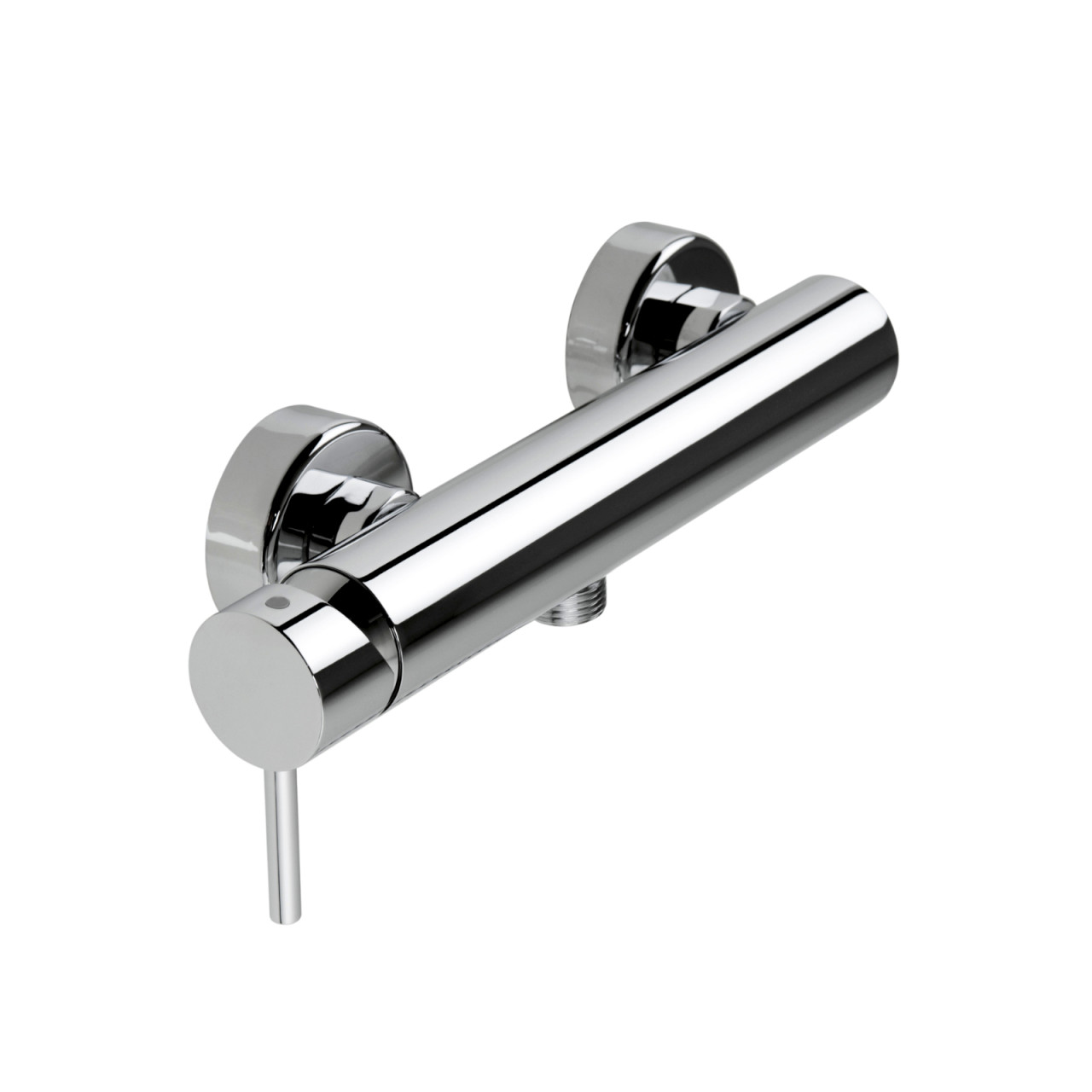 Miscelatore esterno doccia palazzani mimo senza duplex in ottone cromo