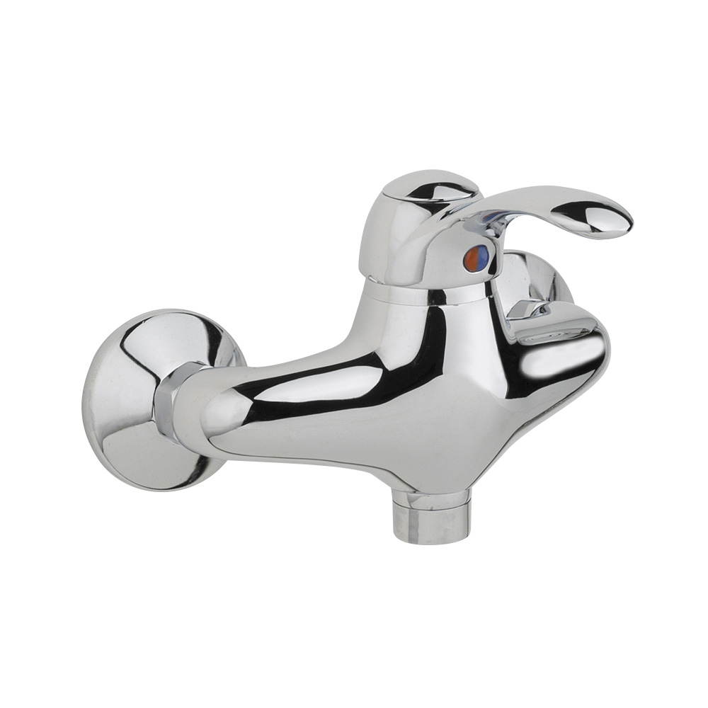 Rubinetteria Quaranta - Jolly - Miscelatore esterno doccia classico - Cromo - Ottone