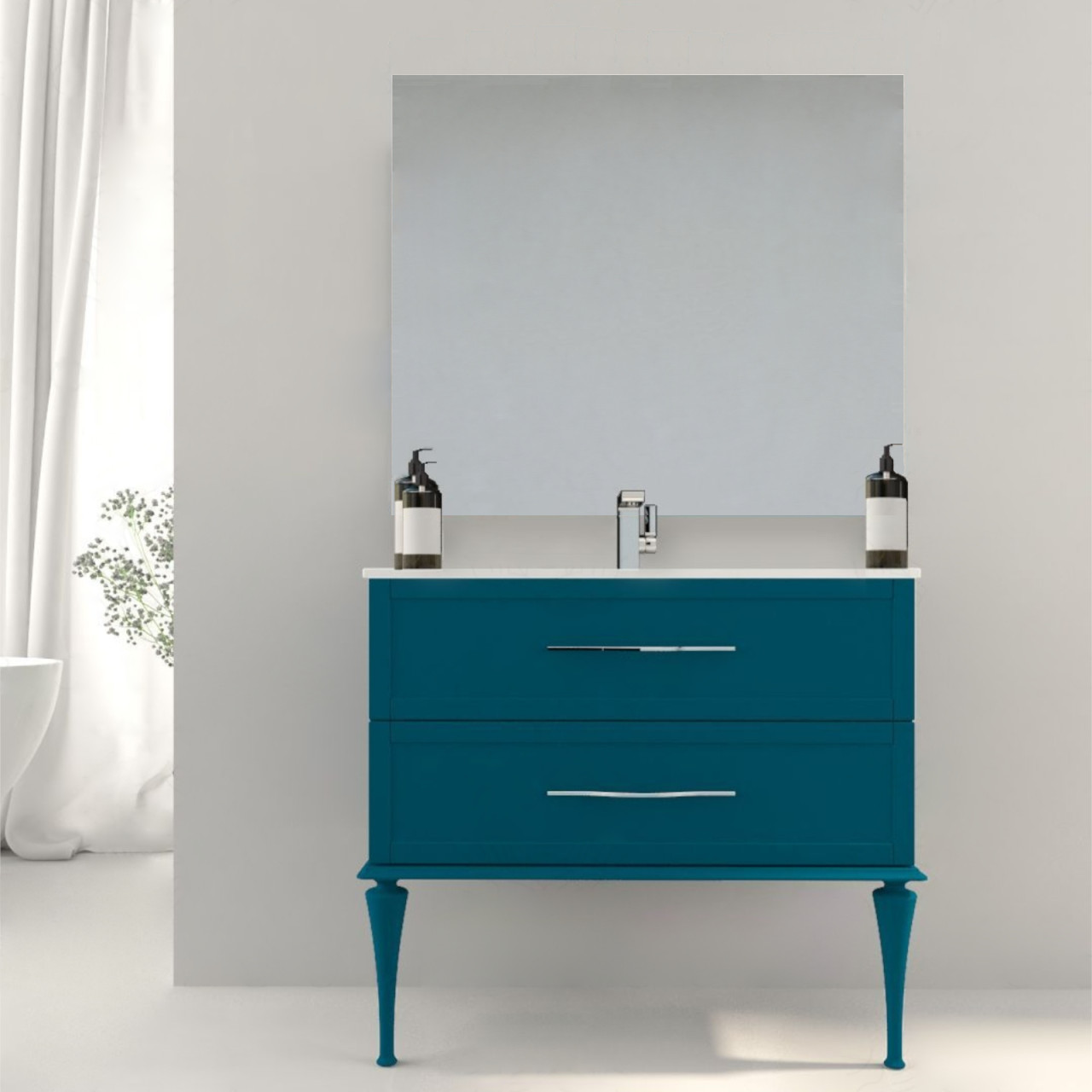5450_19577_1_Mobile_bagno_a_terra_da_100_cm_con_cassetti_blu_petrolio_Baden_Haus_Cleo