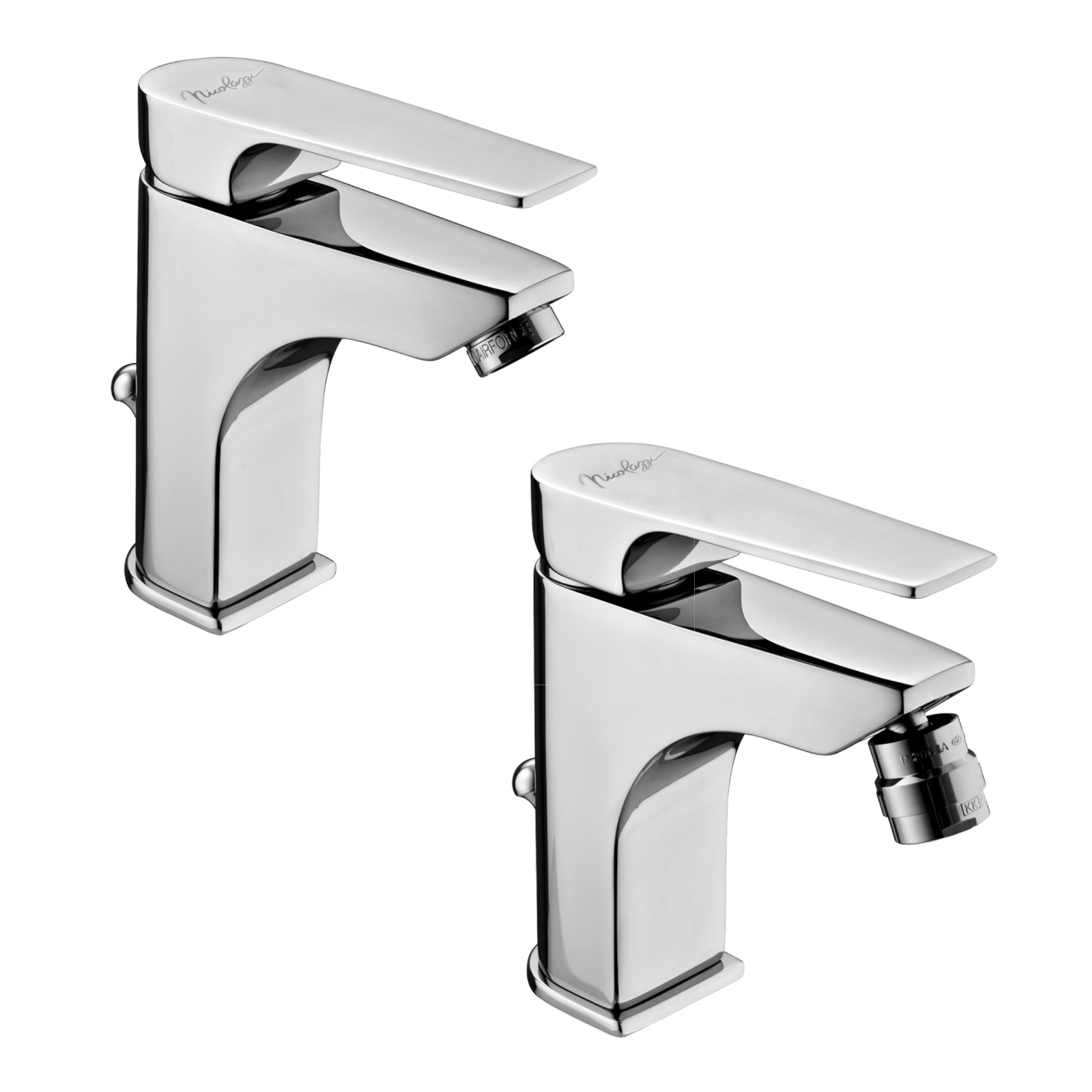 OFFERTA  SET MISCELATORI BAGNO LAVABO E BIDET NICOLAZZI JUNGFRAU