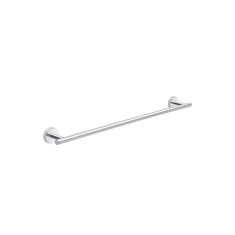 Portasalviette eros da 60 cm cromato in acciaio inox e cromall