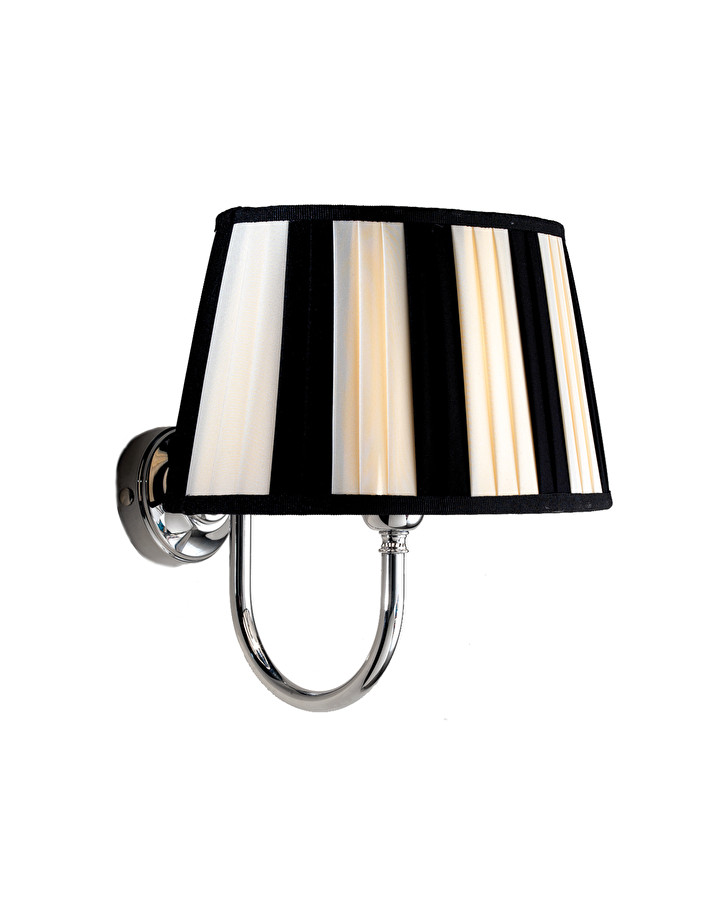 APPLIQUE DEVON E DEVON DECOR CON PARALUME IN TESSUTO PLISSE