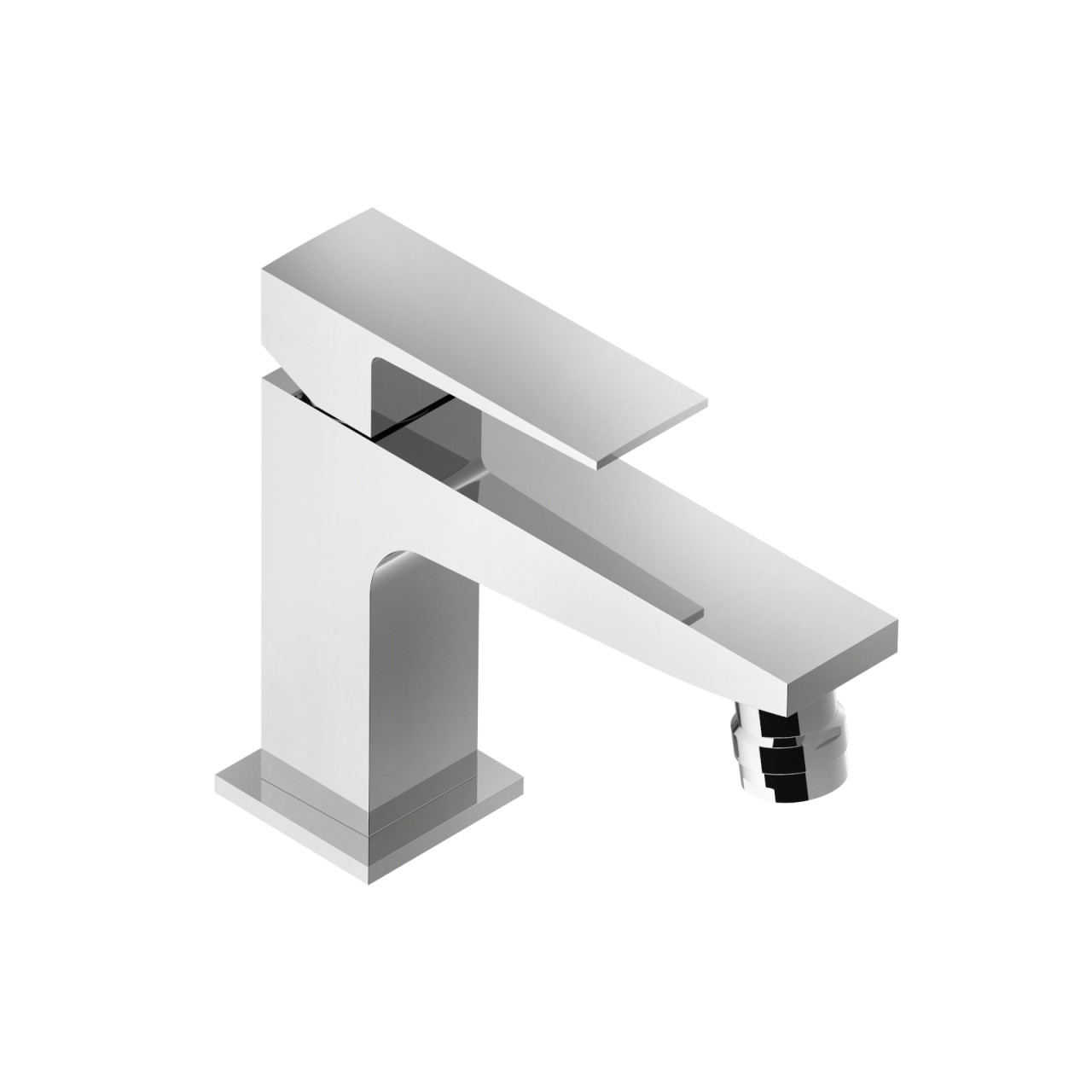 Eurorama - Tovo - Miscelatore Bidet Quadrato Cromo in Ottone