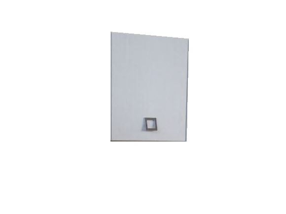 Pensile bianco lucido da cucina 50x60 cm con anta