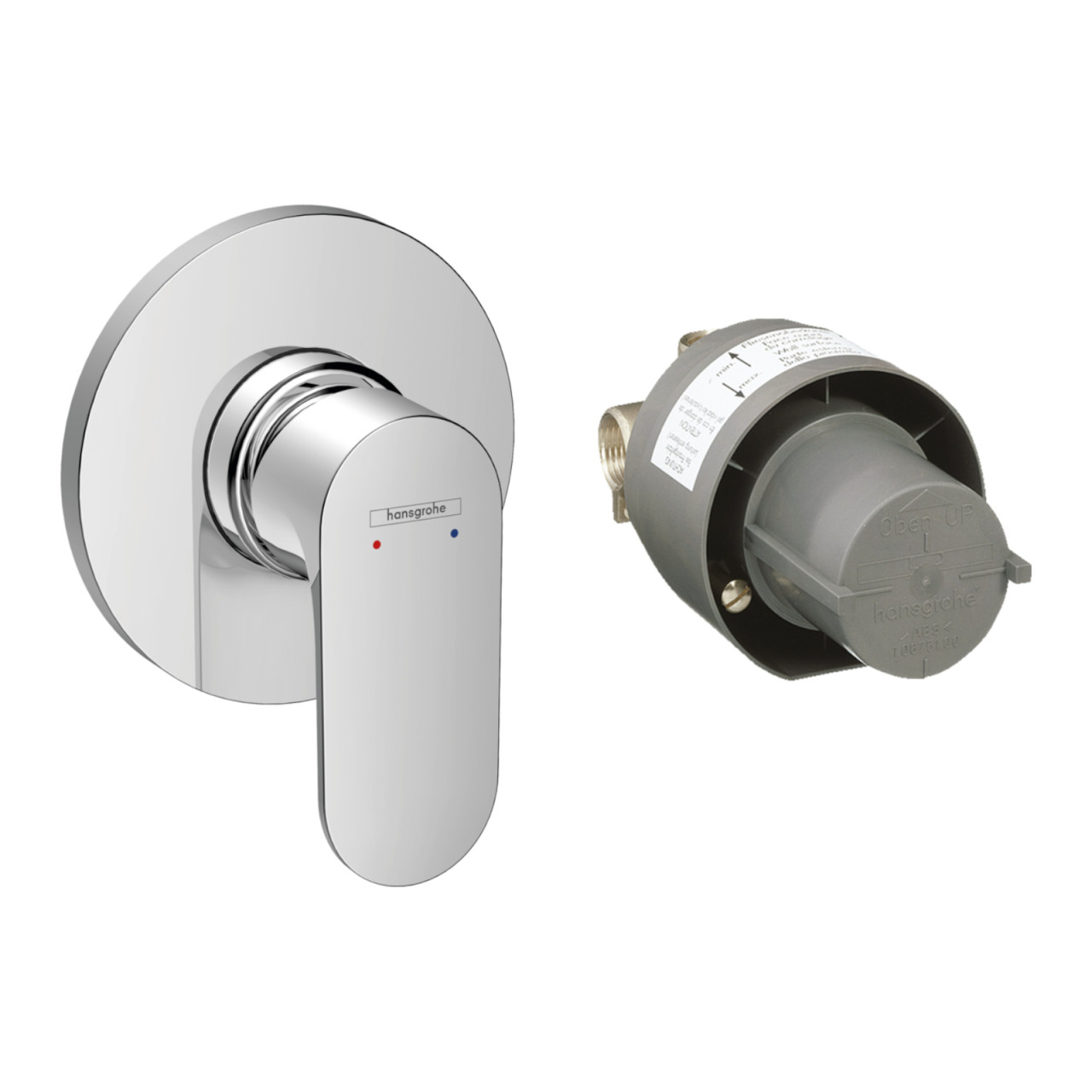 Miscelatore incasso doccia hansgrohe Rebris S cromo