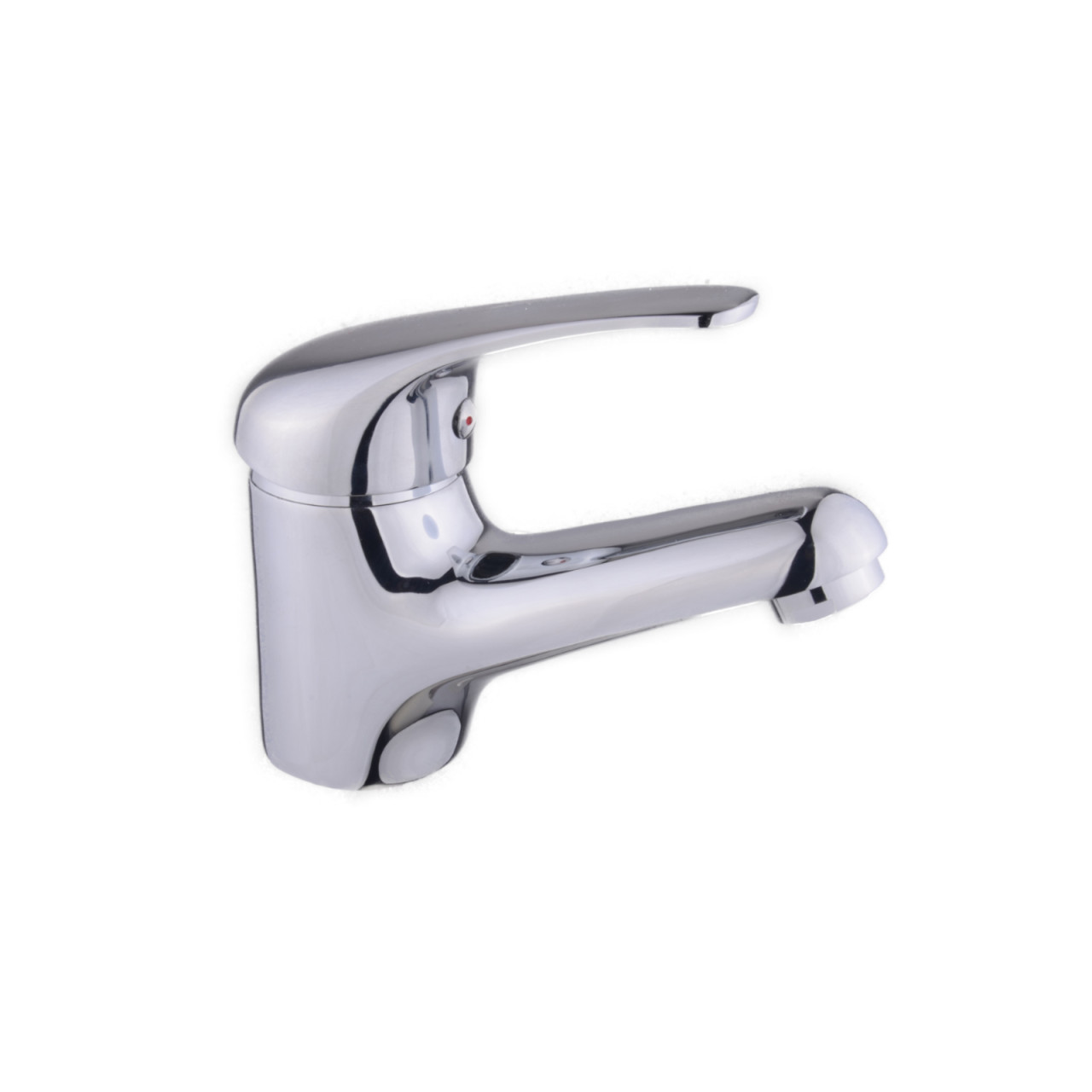 Miscelatore lavabo in ottone cromo con scarico tradizionale