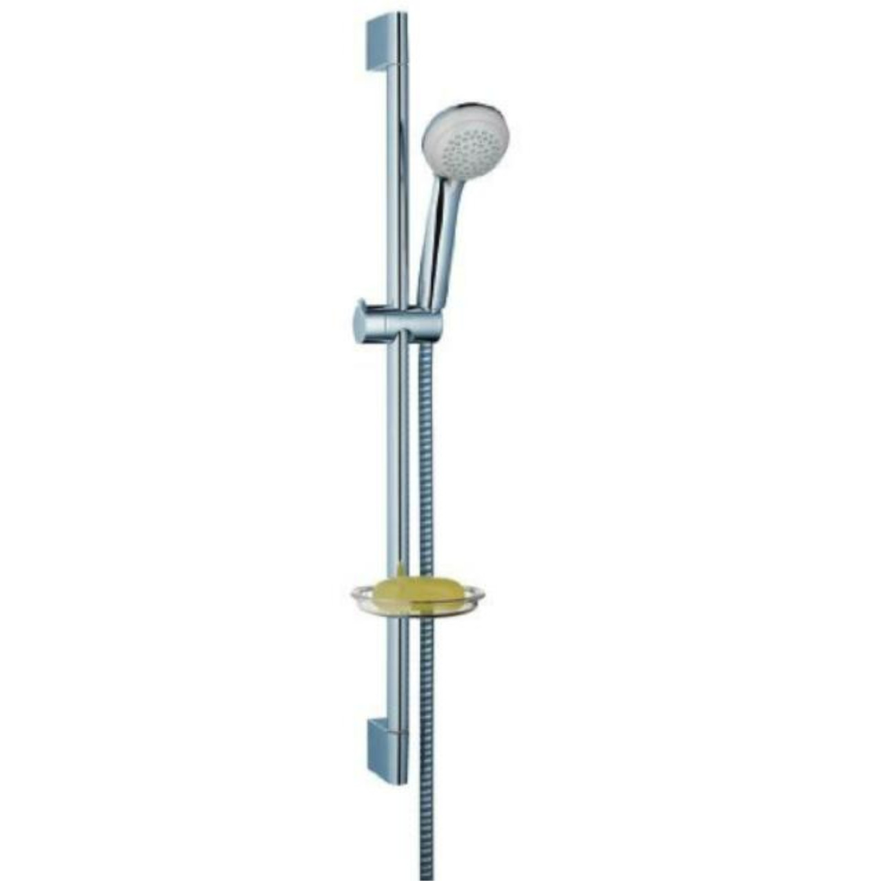 Saliscendi doccia hansgrohe crometta 65 cm con portasapone e doccetta da 85 mm
